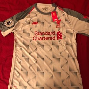virgil van dijk Liverpool “grey Third” jersey
